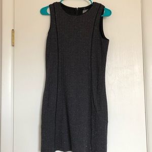Superdry grey and black wool dress